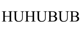 Mark drawing for HUHUBUB