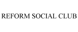 Mark drawing for REFORM SOCIAL CLUB
