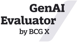 Mark drawing for GENAI EVALUATOR BY BCG X