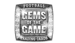 Mark drawing for FOOTBALL GEMS OF THE GAME TRADING CARDS