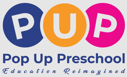 Mark drawing for PUP POP UP PRESCHOOL EDUCATION REIMAGINED