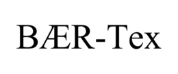 Mark drawing for BÆR-TEX