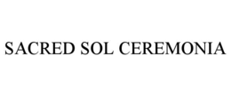 Mark drawing for SACRED SOL CEREMONIA