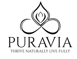 Mark drawing for PURAVIA THRIVE NATURALLY LIVE FULLY