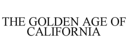 Mark drawing for THE GOLDEN AGE OF CALIFORNIA