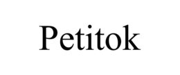 Mark drawing for PETITOK