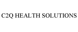Mark drawing for C2Q HEALTH SOLUTIONS
