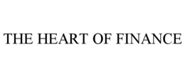 Mark drawing for THE HEART OF FINANCE