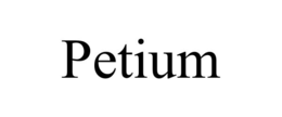 Mark drawing for PETIUM