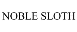 Mark drawing for NOBLE SLOTH