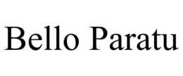 Mark drawing for BELLO PARATU