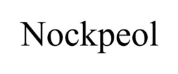 Mark drawing for NOCKPEOL