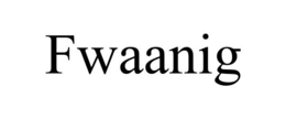 Mark drawing for FWAANIG