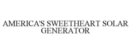 Mark drawing for AMERICA'S SWEETHEART SOLAR GENERATOR