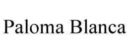 Mark drawing for PALOMA BLANCA