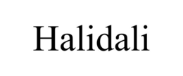 Mark drawing for HALIDALI