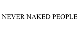 Mark drawing for NEVER NAKED PEOPLE
