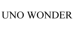 Mark drawing for UNO WONDER