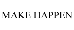 Mark drawing for MAKE HAPPEN