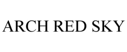 Mark drawing for ARCH RED SKY