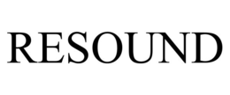 Mark drawing for RESOUND