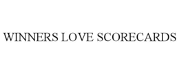 Mark drawing for WINNERS LOVE SCORECARDS