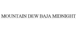 Mark drawing for MOUNTAIN DEW BAJA MIDNIGHT