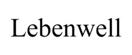 Mark drawing for LEBENWELL