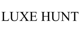 Mark drawing for LUXE HUNT