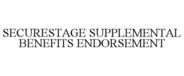 Mark drawing for SECURESTAGE SUPPLEMENTAL BENEFITS ENDORSEMENT