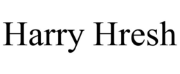 Mark drawing for HARRY HRESH