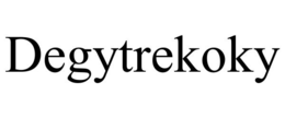 Mark drawing for DEGYTREKOKY