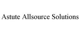 Mark drawing for ASTUTE ALLSOURCE SOLUTIONS