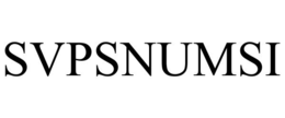 Mark drawing for SVPSNUMSI