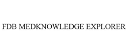 Mark drawing for FDB MEDKNOWLEDGE EXPLORER