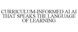 Mark drawing for CURRICULUM-INFORMED AI AI THAT SPEAKS THE LANGUAGE OF LEARNING