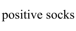 Mark drawing for POSITIVE SOCKS