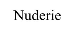 Mark drawing for NUDERIE