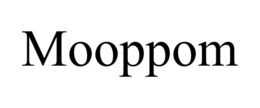 Mark drawing for MOOPPOM