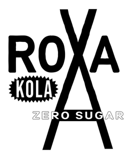 Mark drawing for ROXA KOLA ZERO SUGAR