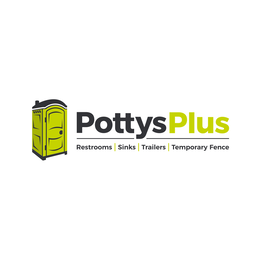 Mark drawing for POTTYS PLUS RESTROOMS | SINKS | TRAILERS | TEMPORARY FENCE