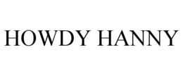 Mark drawing for HOWDY HANNY