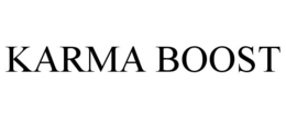 Mark drawing for KARMA BOOST