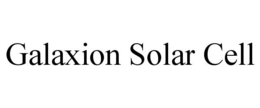 Mark drawing for GALAXION SOLAR CELL