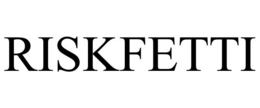 Mark drawing for RISKFETTI