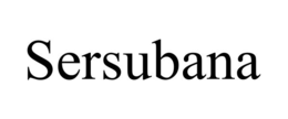 Mark drawing for SERSUBANA