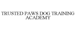 Mark drawing for TRUSTED PAWS DOG TRAINING ACADEMY
