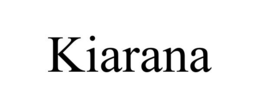 Mark drawing for KIARANA