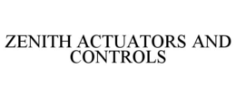Mark drawing for ZENITH ACTUATORS AND CONTROLS