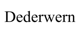 Mark drawing for DEDERWERN